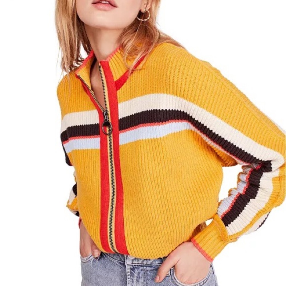 Free People's Ready Set Go sweater, size Small